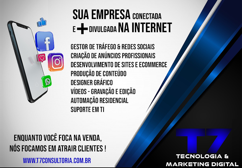 T7 Consultoria - Serviços de TI & Marketing Digital
