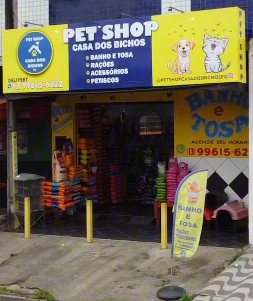 Pet Shop Casa dos Bichos Tupi | Ração, Banho e Tosa, Delivery