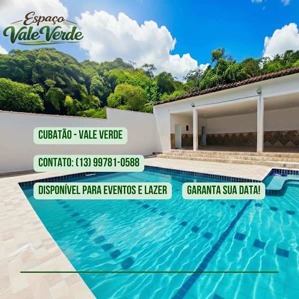 Espaço Vale Verde | Casa com Piscina para Eventos e Day Use